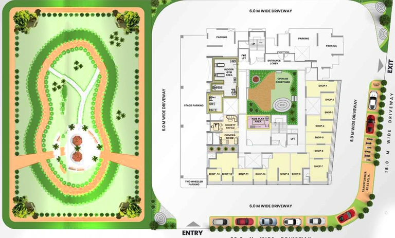 Master Plan of Belmac Infinity in Panvel, Navi Mumbai - Image 308706