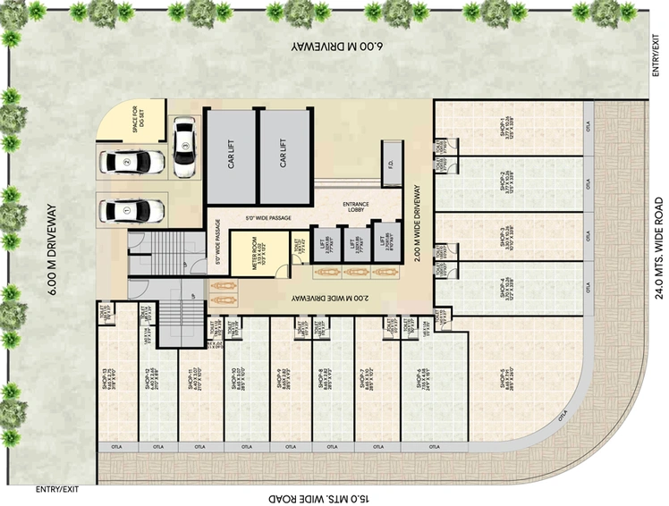 Master Plan of Devraj Prime Avenue in Ulwe, Navi Mumbai - Image 308717