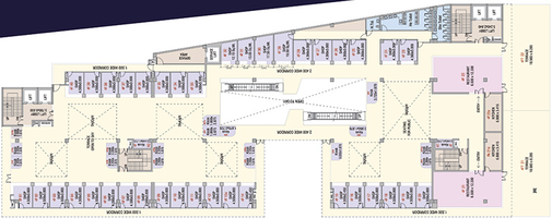 Floor Plan of Vidhi Royal Walkway in Gamma 1, Greater Noida - Image 308827