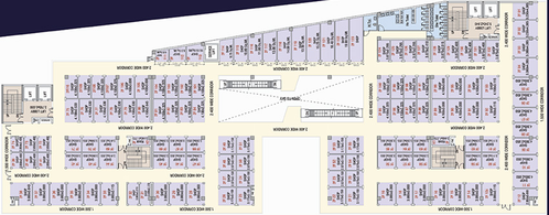 Floor Plan of Vidhi Royal Walkway in Gamma 1, Greater Noida - Image 308828