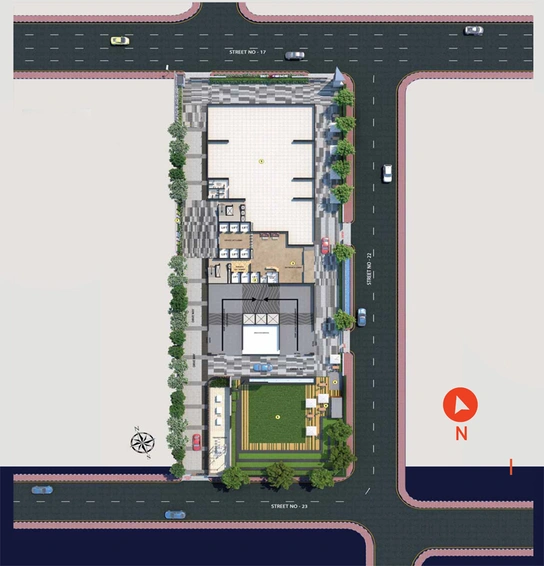 Master Plan of Merlin The Summit in Salt Lake, Kolkata - Image 308887