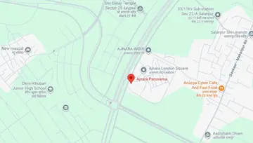 Location of Commercial Ajnara Panorama - Image 308903