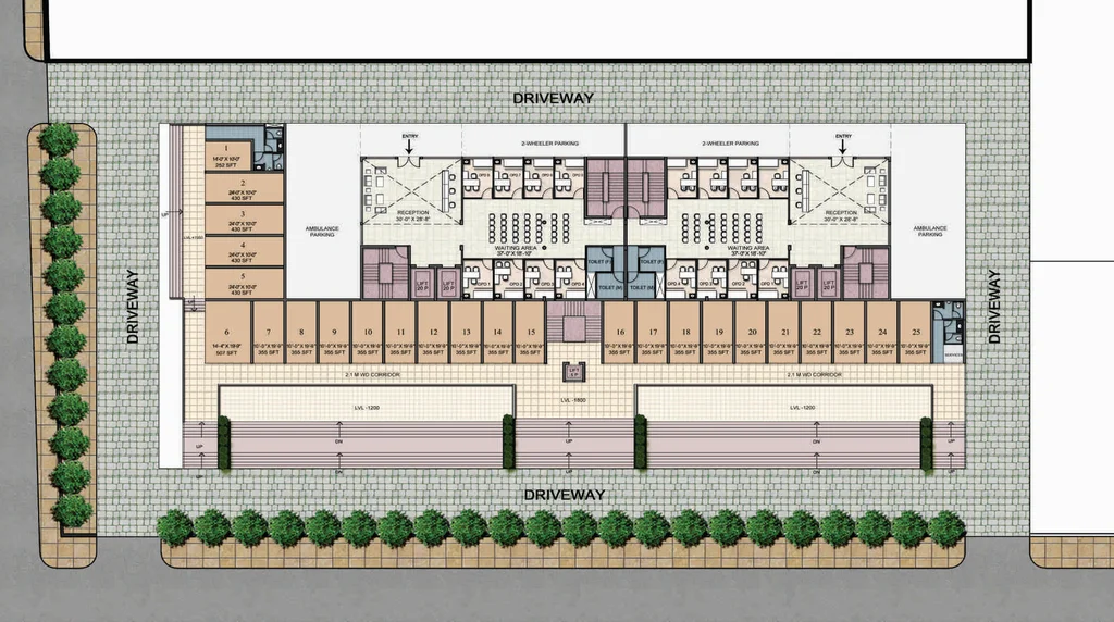 Master Plan of Augusta Arcade in Sector 4, Greater Noida - Image 308993