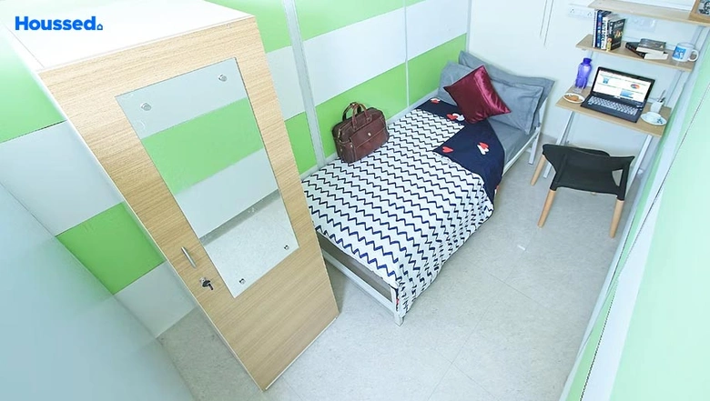 Sample Apartment of Boys PG/Hostel in ZipySpaces Manyata Nagawara, HBR Layout - Image 309023