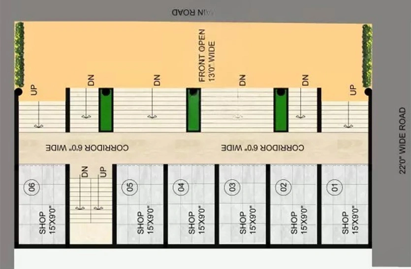 Master Plan of BRD Divine Plaza in Sector 10, Greater Noida - Image 309032