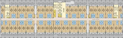 Floor Plan of Gaur Aero Suites Commercial in Yamuna Expressway, Greater Noida - Image 309053