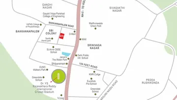 Location of Arc Archana Palms - Image 334470