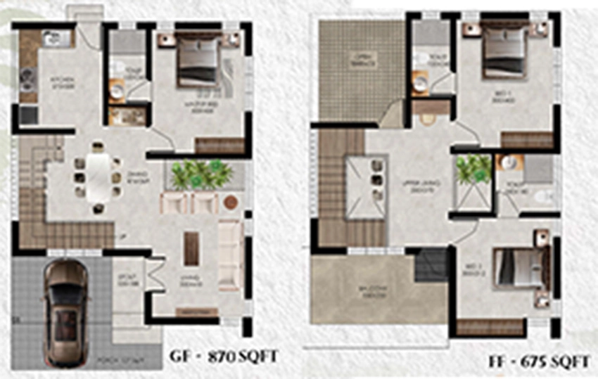 3 BHK House/Villa in Venkateshwara Rabbit Habitat in Thiruvaniyoor, Kochi - Image 881770