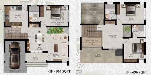 3 BHK House/Villa in Venkateshwara Rabbit Habitat in Thiruvaniyoor, Kochi - Image 881771