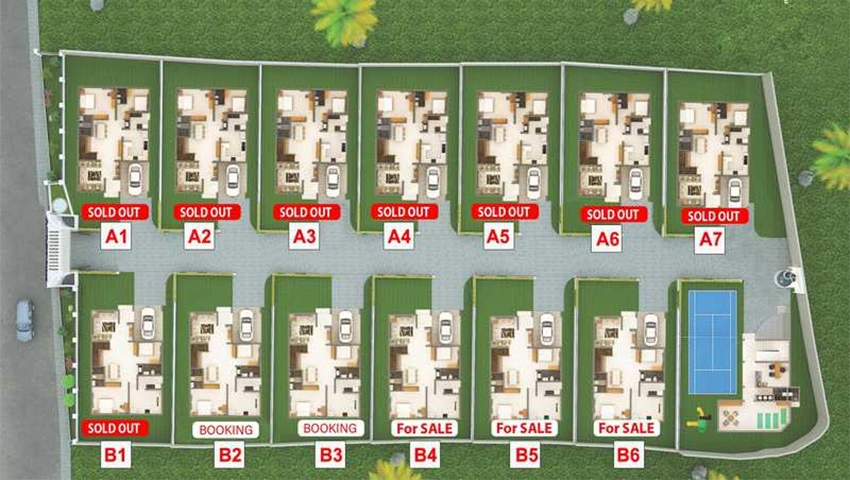 Master Plan of Viz Valiyakulangara Sparrow Hill in Muvattupuzha, Kochi - Image 338218