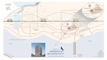 Location of Sai Shree Krishna Residency - Image 309868