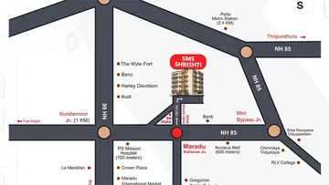 Location of SMS Shrishti - Image 337415