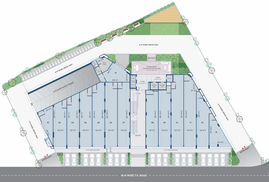 Master Plan of Arise One in Gota, Ahmedabad - Image 310021