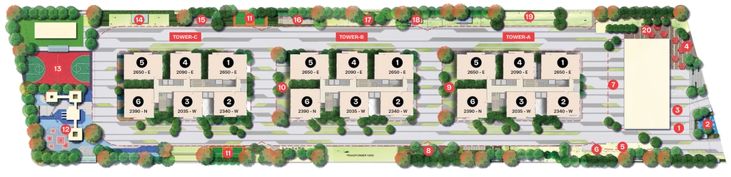 Master Plan of ASBL Broadway in Financial District, Hyderabad - Image 310082