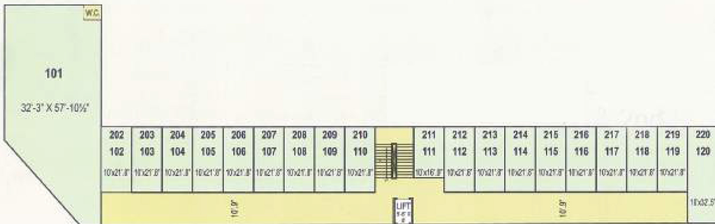 Floor Plan of NK Devashray Arcade and Industrial Estate in Hathijan, Ahmedabad - Image 310140