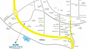 Location of Vajra West City - Image 310169