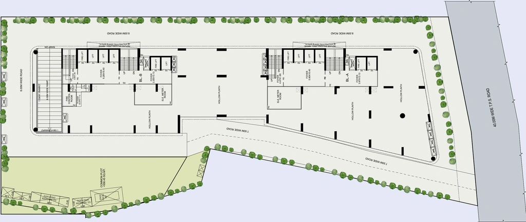 Master Plan of Palak Estrella in Ambli, Ahmedabad - Image 310175