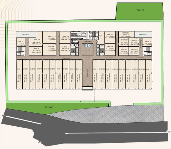 Master Plan of RS Raichandani Hq in Narsingi, Hyderabad - Image 310447