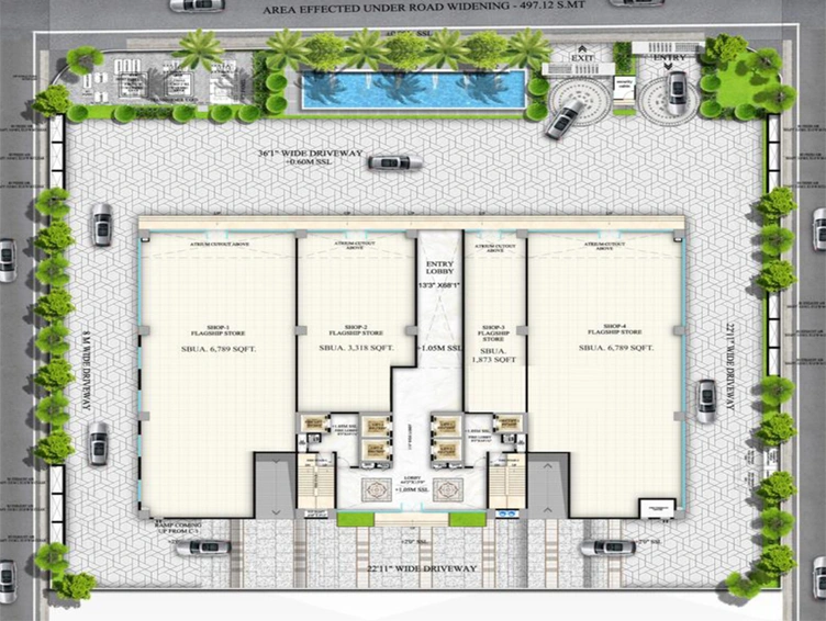 Master Plan of Vamsiram Jyothi Optima in Narsingi, Hyderabad - Image 310471