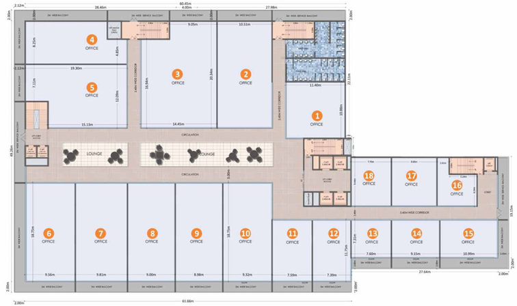 Floor Plan of Vasavis MPM Grand in Ameerpet, Hyderabad - Image 310529