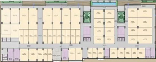 Floor Plan of Rajdeep Central Square in Sharda Nagar, Lucknow - Image 310855