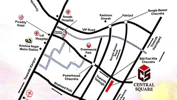 Location of Rajdeep Central Square - Image 310853