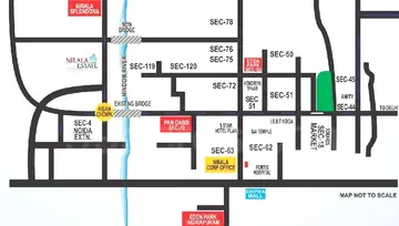 Location of Nirala Biz Park - Image 310917