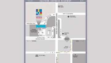 Location of Damji Shamji Corporate Square - Image 311064