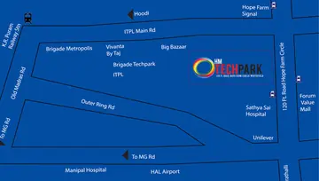 Location of HM Tech Park - Image 311352