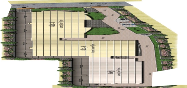 Master Plan of HM Tech Park in Whitefield, Bangalore - Image 311351