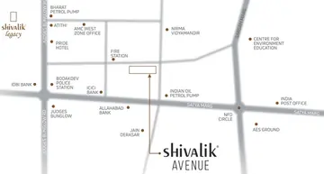 Location of Shivalik Avenue - Image 24547