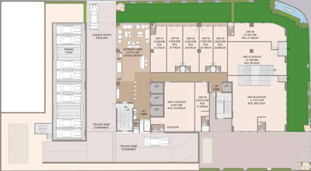 Floor Plan of AGM Vijaylaxmi AT in Andheri East, Mumbai - Image 311404