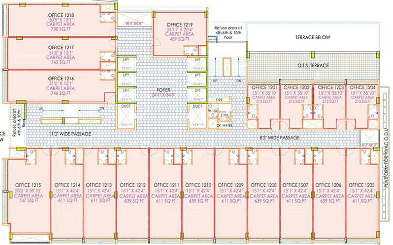 Floor Plan of AAA Anam 2 in Ambli, Ahmedabad - Image 311905