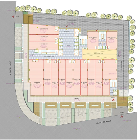 Master Plan of AAA Anam 2 in Ambli, Ahmedabad - Image 311904