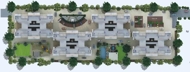Master Plan of GK Peace Valley in Pimple Saudagar, Pune - Image 311912