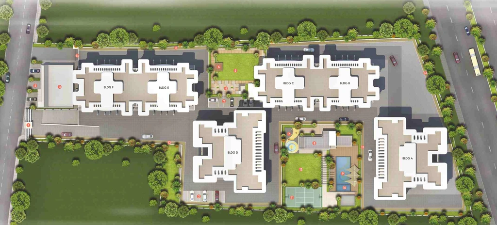 Master Plan of Sai Samarth The Westford in Pimple Saudagar, Pune - Image 312049