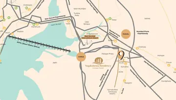 Location of Superb Yogakshema Residency - Image 312167