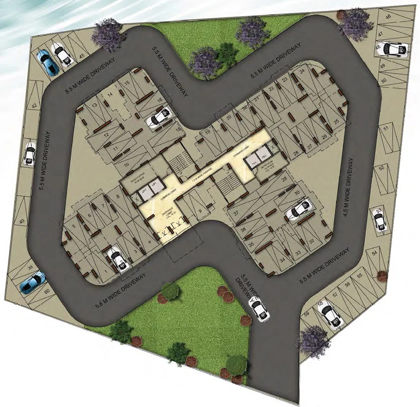 Master Plan of Span Valencia in Mira Road East, Thane - Image 312219