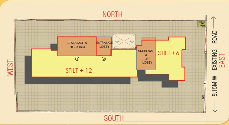 Master Plan of AGM The Vinayak in Goregaon West, Mumbai - Image 312233