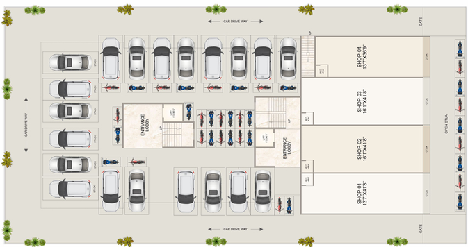 Master Plan of Sky Exotica in Dronagiri, Navi Mumbai - Image 312243