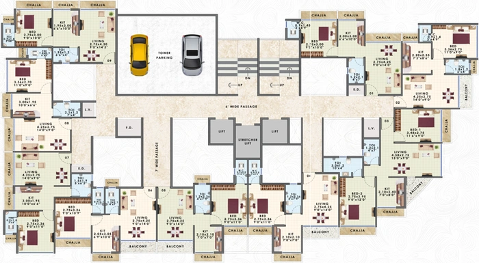 Floor Plan of Bhaveshwar Rudra in Ulwe, Navi Mumbai - Image 312262
