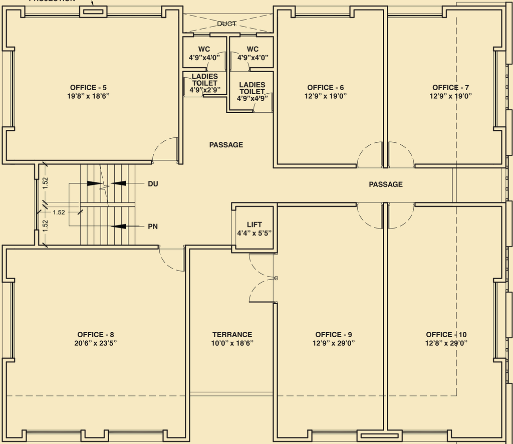 Floor Plan of Atul Vrundavan in Kothrud, Pune - Image 312254