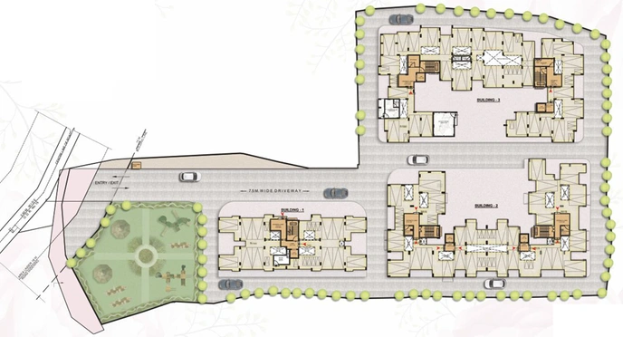 Master Plan of Shiv Shakti Complex in Panvel, Navi Mumbai - Image 312545