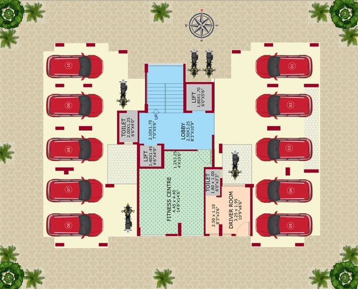 Master Plan of Planet Residency in Kharghar, Navi Mumbai - Image 312553
