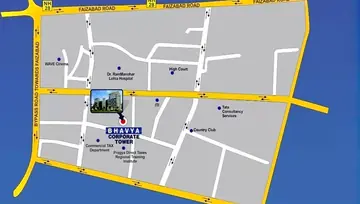 Location of Bhavya Corporate Towers - Image 312775