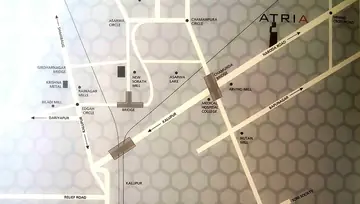 Location of Shyam Atria Business Zone - Image 312799