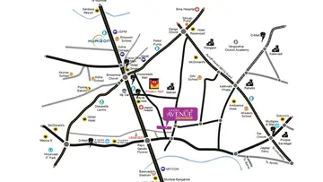 Location of Commercial LS Laxmi Avenue - Image 313193
