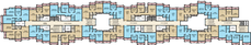 Floor Plan of Vinayak Mahavir Complex in Alyali, Palghar - Image 95616