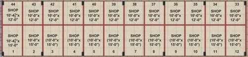 Floor Plan of AR Crystal City Centre in Ratan Khand, Lucknow - Image 313794