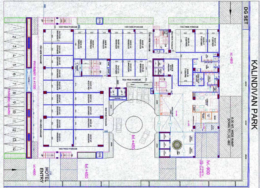 Master Plan of Rashi Arcadium Central in Vrindavan Yojna, Lucknow - Image 313803